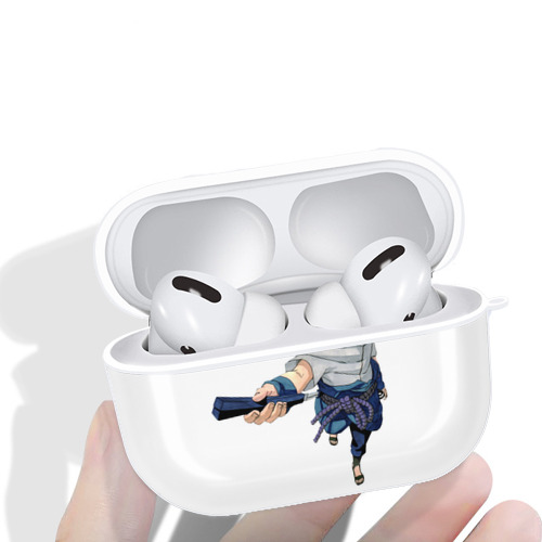 NARUTO -ナルト- うちは サスケ Uchiha Sasuke 【AirPods Pro用】ハードシェル保護ケース 耐衝撃・防指紋・カラビナ付き商品仕様