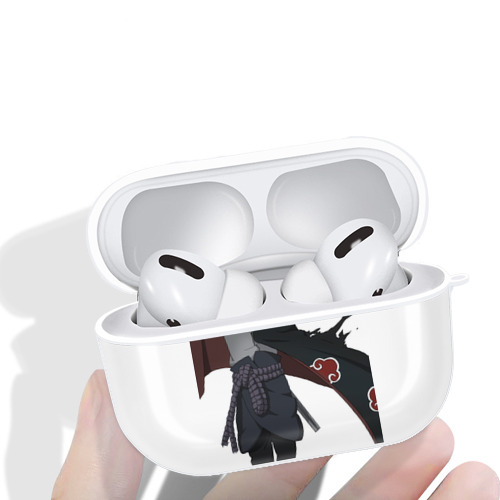 NARUTO -ナルト- うちは サスケ Uchiha Sasuke 【AirPods Pro用】ハードシェル保護ケース 耐衝撃・防指紋・カラビナ付き商品仕様