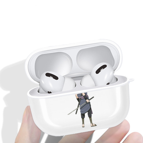 NARUTO -ナルト- うちは サスケ Uchiha Sasuke 【AirPods Pro用】ハードシェル保護ケース 耐衝撃・防指紋・カラビナ付き商品仕様