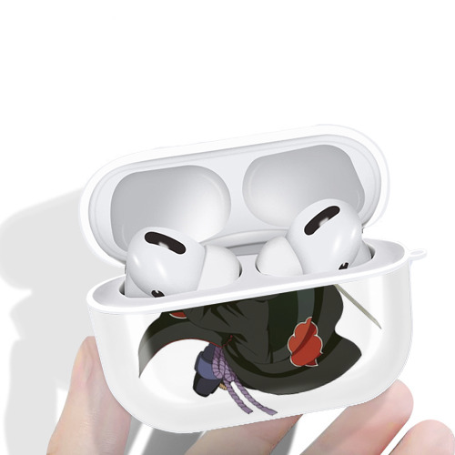 NARUTO -ナルト- うちは サスケ Uchiha Sasuke 【AirPods Pro用】ハードシェル保護ケース 耐衝撃・防指紋・カラビナ付き商品仕様