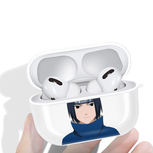 NARUTO -ナルト- うちは サスケ Uchiha Sasuke 【AirPods Pro用】ハードシェル保護ケース 耐衝撃・防指紋・カラビナ付き商品仕様