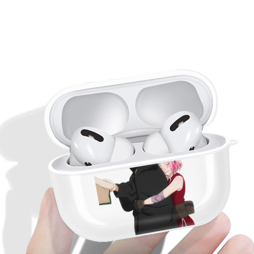 NARUTO -ナルト- うちは サスケ Uchiha Sasuke 【AirPods Pro用】ハードシェル保護ケース 耐衝撃・防指紋・カラビナ付き商品仕様