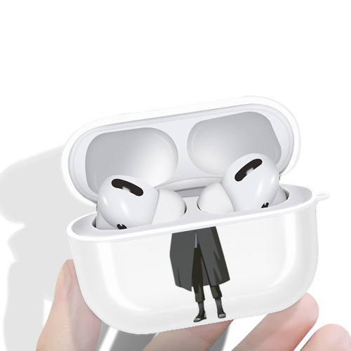 NARUTO -ナルト- うちは サスケ Uchiha Sasuke 【AirPods Pro用】ハードシェル保護ケース 耐衝撃・防指紋・カラビナ付き商品仕様