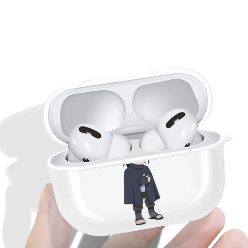 NARUTO -ナルト- うちは サスケ Uchiha Sasuke 【AirPods Pro用】ハードシェル保護ケース 耐衝撃・防指紋・カラビナ付き商品仕様