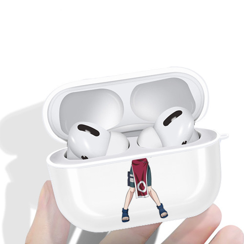 NARUTO -ナルト- 春野サクラ Haruno Sakura 【AirPods Pro用】ハードシェル保護ケース 耐衝撃・防指紋・カラビナ付き商品仕様
