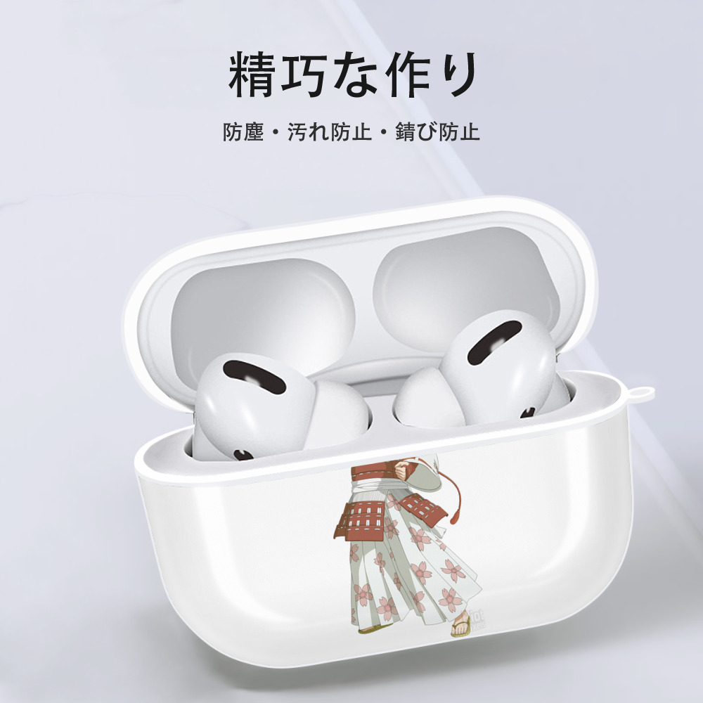 NARUTO -ナルト- 春野サクラ Haruno Sakura 【AirPods Pro用】ハードシェル保護ケース 耐衝撃・防指紋・カラビナ付き商品仕様