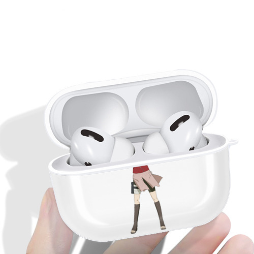 NARUTO -ナルト- 春野サクラ Haruno Sakura 【AirPods Pro用】ハードシェル保護ケース 耐衝撃・防指紋・カラビナ付き商品仕様