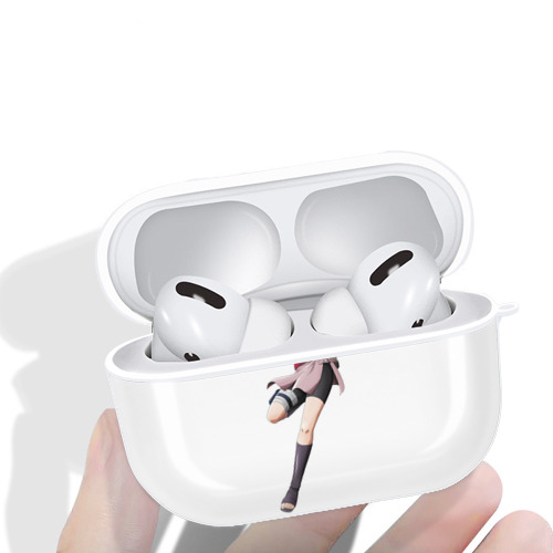 NARUTO -ナルト- 春野サクラ Haruno Sakura 【AirPods Pro用】ハードシェル保護ケース 耐衝撃・防指紋・カラビナ付き商品仕様