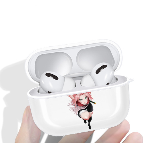 NARUTO -ナルト- 春野サクラ Haruno Sakura 【AirPods Pro用】ハードシェル保護ケース 耐衝撃・防指紋・カラビナ付き商品仕様