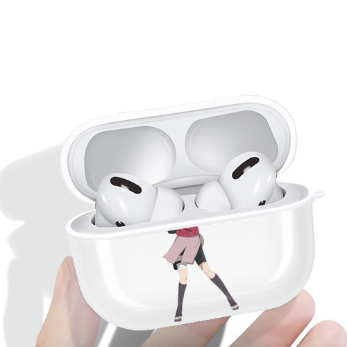 NARUTO -ナルト- 春野サクラ Haruno Sakura 【AirPods Pro用】ハードシェル保護ケース 耐衝撃・防指紋・カラビナ付き商品仕様