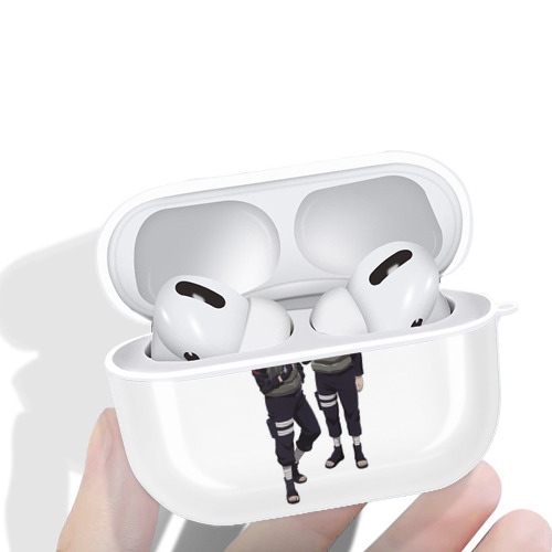NARUTO -ナルト- はたけ カカシ Hatake Kakashi 【AirPods Pro用】ハードシェル保護ケース 耐衝撃・防指紋・カラビナ付き商品仕様