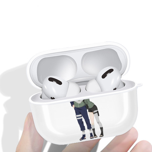 NARUTO -ナルト- はたけ カカシ Hatake Kakashi 【AirPods Pro用】ハードシェル保護ケース 耐衝撃・防指紋・カラビナ付き商品仕様