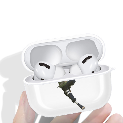NARUTO -ナルト- はたけ カカシ Hatake Kakashi 【AirPods Pro用】ハードシェル保護ケース 耐衝撃・防指紋・カラビナ付き商品仕様