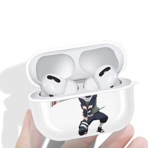 NARUTO -ナルト- はたけ カカシ Hatake Kakashi 【AirPods Pro用】ハードシェル保護ケース 耐衝撃・防指紋・カラビナ付き商品仕様