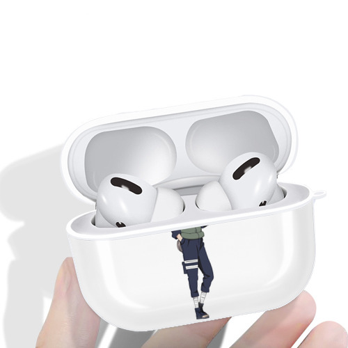 NARUTO -ナルト- はたけ カカシ Hatake Kakashi 【AirPods Pro用】ハードシェル保護ケース 耐衝撃・防指紋・カラビナ付き商品仕様