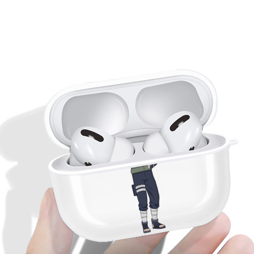 NARUTO -ナルト- はたけ カカシ Hatake Kakashi 【AirPods Pro用】ハードシェル保護ケース 耐衝撃・防指紋・カラビナ付き商品仕様