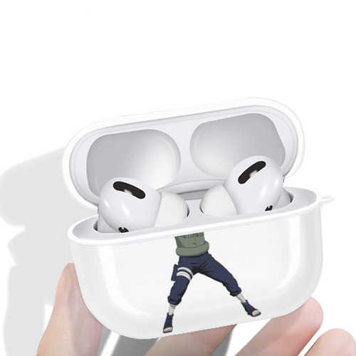 NARUTO -ナルト- はたけ カカシ Hatake Kakashi 【AirPods Pro用】ハードシェル保護ケース 耐衝撃・防指紋・カラビナ付き商品仕様
