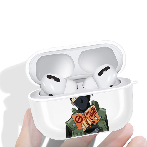 NARUTO -ナルト- はたけ カカシ Hatake Kakashi 【AirPods Pro用】ハードシェル保護ケース 耐衝撃・防指紋・カラビナ付き商品仕様