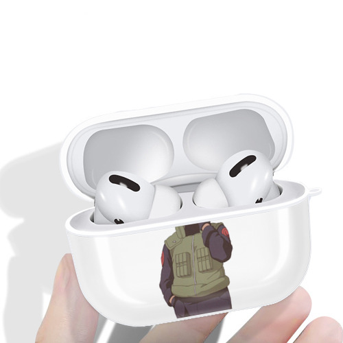 NARUTO -ナルト- はたけ カカシ Hatake Kakashi 【AirPods Pro用】ハードシェル保護ケース 耐衝撃・防指紋・カラビナ付き商品仕様
