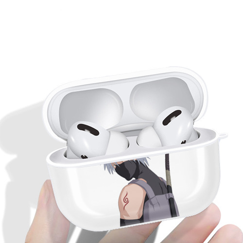 NARUTO -ナルト- はたけ カカシ Hatake Kakashi 【AirPods Pro用】ハードシェル保護ケース 耐衝撃・防指紋・カラビナ付き商品仕様
