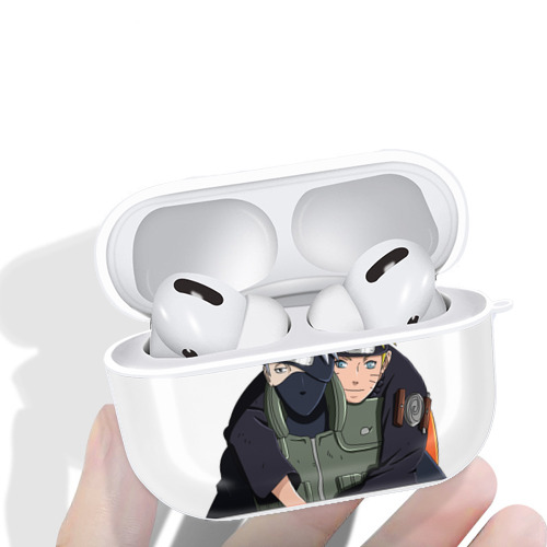 NARUTO -ナルト- はたけ カカシ Hatake Kakashi 【AirPods Pro用】ハードシェル保護ケース 耐衝撃・防指紋・カラビナ付き商品仕様