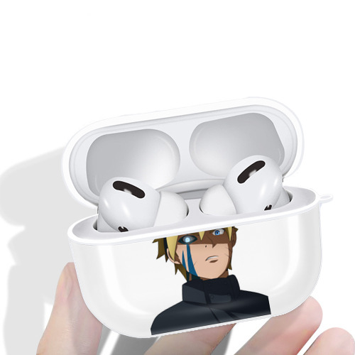 NARUTO -ナルト- うずまき ボルト Uzumaki Boruto 【AirPods Pro用】ハードシェル保護ケース 耐衝撃・防指紋・カラビナ付き商品仕様
