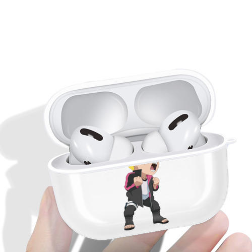 NARUTO -ナルト- うずまき ボルト Uzumaki Boruto 【AirPods Pro用】ハードシェル保護ケース 耐衝撃・防指紋・カラビナ付き商品仕様