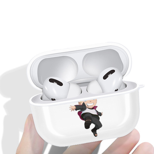 NARUTO -ナルト- うずまき ボルト Uzumaki Boruto 【AirPods Pro用】ハードシェル保護ケース 耐衝撃・防指紋・カラビナ付き商品仕様