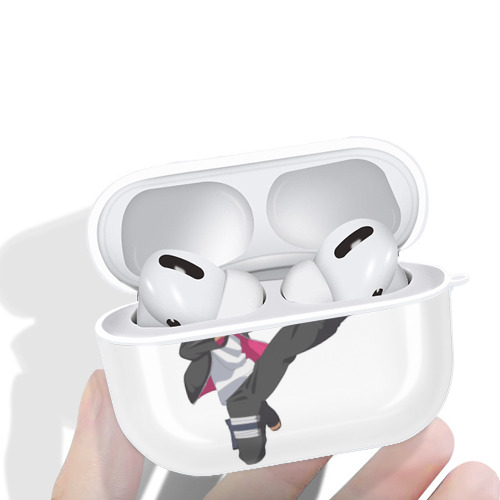 NARUTO -ナルト- うずまき ボルト Uzumaki Boruto 【AirPods Pro用】ハードシェル保護ケース 耐衝撃・防指紋・カラビナ付き商品仕様