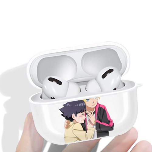 NARUTO -ナルト- うずまき ボルト Uzumaki Boruto 【AirPods Pro用】ハードシェル保護ケース 耐衝撃・防指紋・カラビナ付き商品仕様