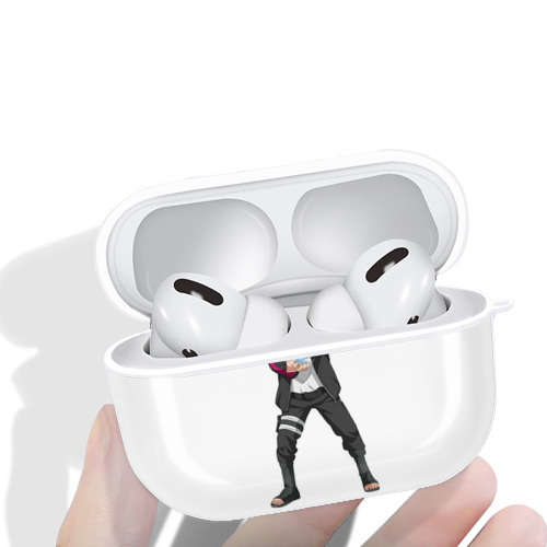 NARUTO -ナルト- うずまき ボルト Uzumaki Boruto 【AirPods Pro用】ハードシェル保護ケース 耐衝撃・防指紋・カラビナ付き商品仕様
