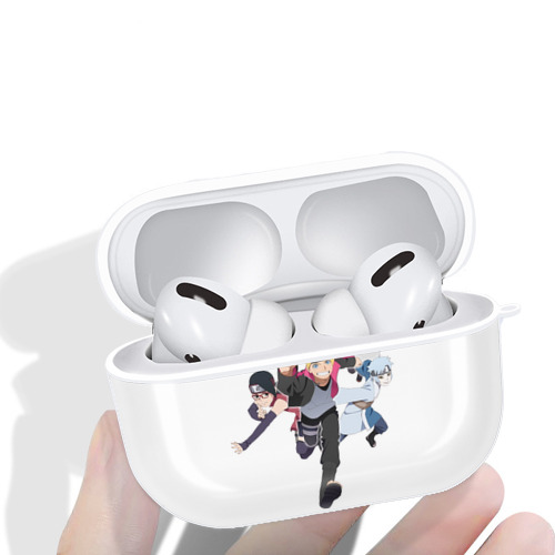 NARUTO -ナルト- うずまき ボルト Uzumaki Boruto 【AirPods Pro用】ハードシェル保護ケース 耐衝撃・防指紋・カラビナ付き商品仕様