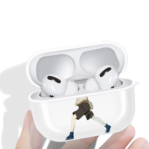 NARUTO -ナルト- 日向ネジ Hyūga Neji 【AirPods Pro用】ハードシェル保護ケース 耐衝撃・防指紋・カラビナ付き商品仕様