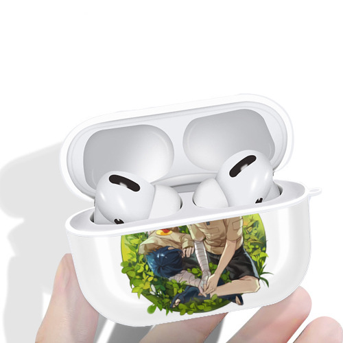 NARUTO -ナルト- 日向ネジ Hyūga Neji 【AirPods Pro用】ハードシェル保護ケース 耐衝撃・防指紋・カラビナ付き商品仕様