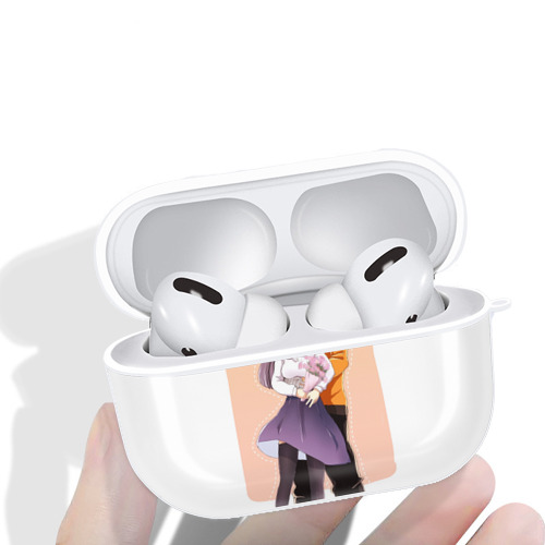 NARUTO -ナルト- 日向ヒナタ Hyūga Hinata 【AirPods Pro用】ハードシェル保護ケース 耐衝撃・防指紋・カラビナ付き商品仕様