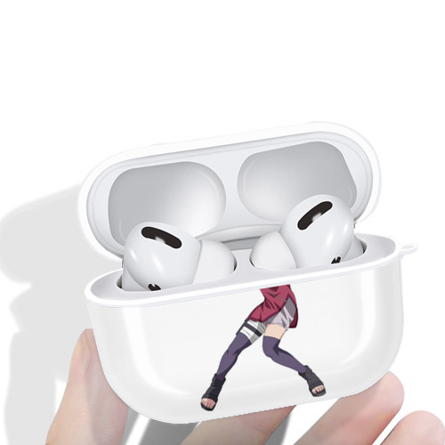 NARUTO -ナルト- うちは サラダ Uchiha Sarada 【AirPods Pro用】ハードシェル保護ケース 耐衝撃・防指紋・カラビナ付き商品仕様