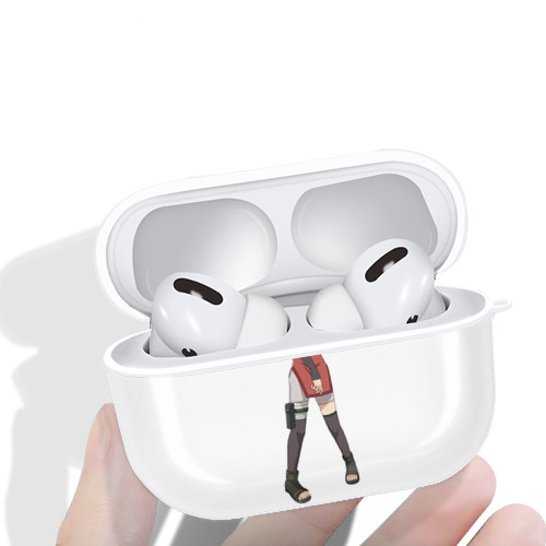 NARUTO -ナルト- うちは サラダ Uchiha Sarada 【AirPods Pro用】ハードシェル保護ケース 耐衝撃・防指紋・カラビナ付き商品仕様