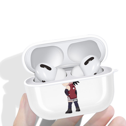 NARUTO -ナルト- うちは サラダ Uchiha Sarada 【AirPods Pro用】ハードシェル保護ケース 耐衝撃・防指紋・カラビナ付き商品仕様