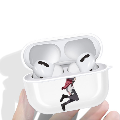NARUTO -ナルト- うちは サラダ Uchiha Sarada 【AirPods Pro用】ハードシェル保護ケース 耐衝撃・防指紋・カラビナ付き商品仕様
