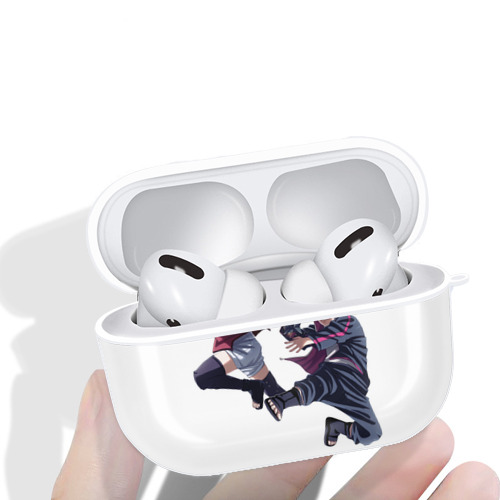 NARUTO -ナルト- うちは サラダ Uchiha Sarada 【AirPods Pro用】ハードシェル保護ケース 耐衝撃・防指紋・カラビナ付き商品仕様