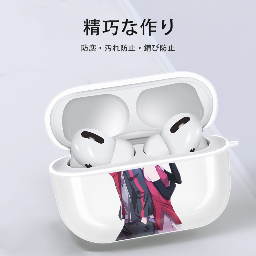NARUTO -ナルト- うちは サラダ Uchiha Sarada 【AirPods Pro用】ハードシェル保護ケース 耐衝撃・防指紋・カラビナ付き商品仕様