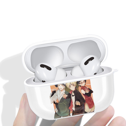 NARUTO -ナルト- うちは サラダ Uchiha Sarada 【AirPods Pro用】ハードシェル保護ケース 耐衝撃・防指紋・カラビナ付き商品仕様