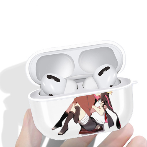 NARUTO -ナルト- うちは サラダ Uchiha Sarada 【AirPods Pro用】ハードシェル保護ケース 耐衝撃・防指紋・カラビナ付き商品仕様