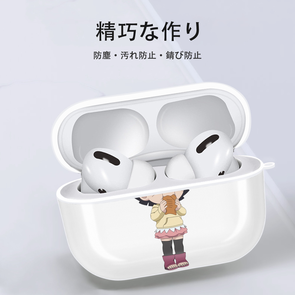 NARUTO -ナルト- うずまき ヒマワリ Uzumaki Himawari 【AirPods Pro用】ハードシェル保護ケース 耐衝撃・防指紋・カラビナ付き商品仕様
