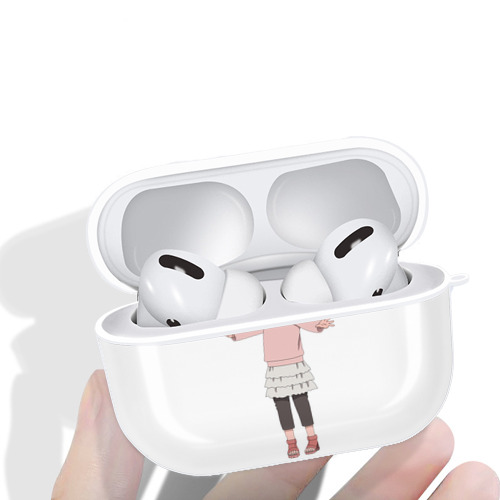 NARUTO -ナルト- うずまき ヒマワリ Uzumaki Himawari 【AirPods Pro用】ハードシェル保護ケース 耐衝撃・防指紋・カラビナ付き商品仕様