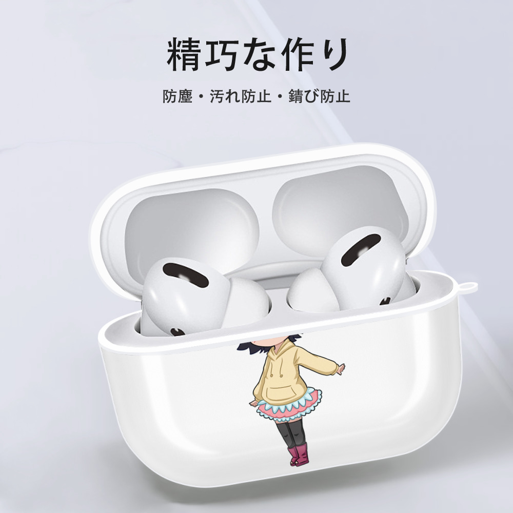 NARUTO -ナルト- うずまき ヒマワリ Uzumaki Himawari 【AirPods Pro用】ハードシェル保護ケース 耐衝撃・防指紋・カラビナ付き商品仕様
