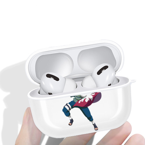 NARUTO -ナルト- 波風 ミナト Namikaze Minato 【AirPods Pro用】ハードシェル保護ケース 耐衝撃・防指紋・カラビナ付き商品仕様