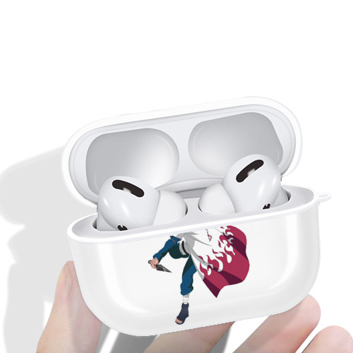 NARUTO -ナルト- 波風 ミナト Namikaze Minato 【AirPods Pro用】ハードシェル保護ケース 耐衝撃・防指紋・カラビナ付き商品仕様