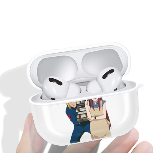 NARUTO -ナルト- 波風 ミナト Namikaze Minato 【AirPods Pro用】ハードシェル保護ケース 耐衝撃・防指紋・カラビナ付き商品仕様
