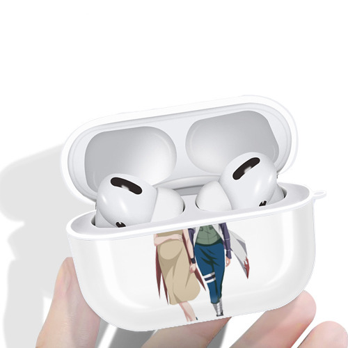 NARUTO -ナルト- 波風 ミナト Namikaze Minato 【AirPods Pro用】ハードシェル保護ケース 耐衝撃・防指紋・カラビナ付き商品仕様